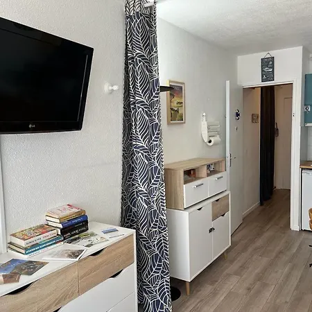Studio Cabine Refait A Neuf , Vue Bassin *